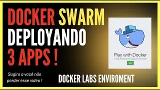 Docker Swarm - Managing a Cluster and Creating 3 Apps!