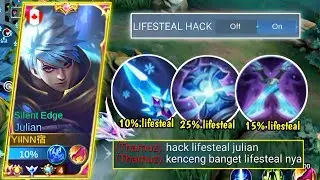 JULIAN TRIPEL BUILD LIFESTEAL!! DARAH AUTO NAMBAH TRUS| BUILD JULIAN TERSAKIT 2022-TOP GLOBAL JULIAN
