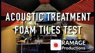 Acoustic guitar Home recording - (Attic space acoustic treatment test)