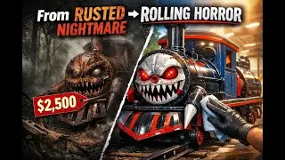 ASMR Restoration 😱 | Reviving a Forgotten Thomas-Style Engine Lost in the Woods