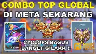 TOP GLOBAL COMBO IN THE CURRENT META! CYCLOPS IS SO GOOD! STRONGEST MAGIC CHESS GO COMBO 2025
