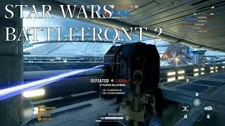 Star Wars Battlefront 2 - Supremacy - Kamino - Droid Sniper & Command Droid Gameplay (No Commentary)