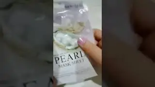 ASMR Pearl Mask#asmr#satisfying#beauty#reels#shorts