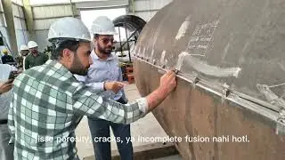 Pressure Vessel Fabrication Steps | Beveling, Rolling & LS Seam Fit-Up Explained&rdquo;