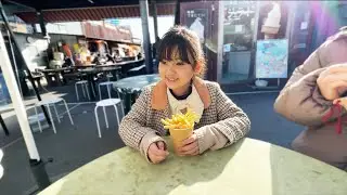 富士宮のお宮横丁で富士宮焼きそばとフライドポテトと黒おでんを堪能するー