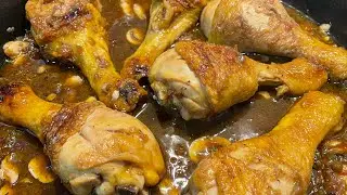POLLO EN SALSA GUINNESS / Pollo en salsa de cerveza negra / receta FACIL y DELICIOSA. 🍗🍺😍
