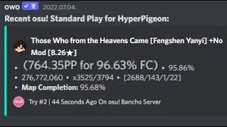 RIP first 700pp play