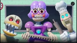 Miss Ani-tron's Detantion escape (scary obby) #roblox #trending #viral