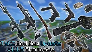 TACZ MOD V1.1.5 UPDATE MINECRAFT BE BY AKANG KREP 