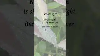 ENOUGH | #shorts #youareenough  #resilientvoices #vibezwithwordz  #emotionalstrength #healingjourney