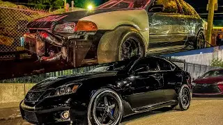 $4,000 Street Race Turbo K24 vs Nitrous Lexus ISF