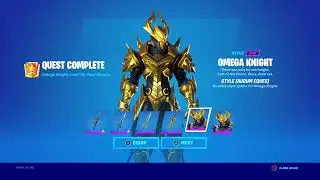 UNLOCKING *ALL* OMEGA KNIGHT REWARDS AT ONCE - AURUM EQUES STYLES (LIMITED TIME)