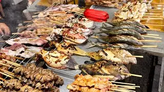 Filipino Street Food TOUR in TALISAY CEBU | Lechon Food Park Destination in CEBU🇵🇭