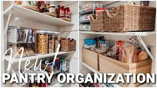 PANTRY ORGANIZATION THAT ACTUALLY WORKS | SMALL PANTRY ORGANIZATION IDEAS | PANTRY MAKEOVER