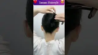 Hair Comb Clip Hairstyles  #shorts #hairhacks #youtubeshorts