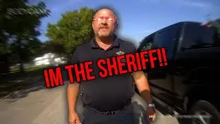 Sheriff thinks he&rsquo;s above the law