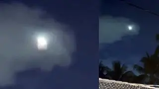 Glowing Object Over Hollywood, Florida On 6-26-2022, UFO Sighting News.