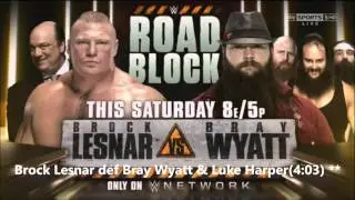 WWE Roadblock Review