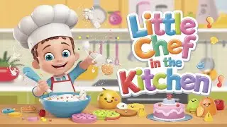 Little Chef in the Kitchen kids Song Poem and Rhyme