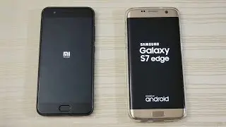 Xiaomi Mi6 vs S7 Edge - Speed Test! (4K)