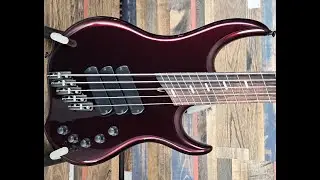 Dingwall Z3 with Neve Preamp and Macassar Ebony fretboard - Candy Black Cherry - YUMMY!