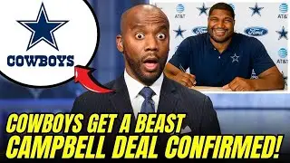NFL ERUPTS AS REPORT CONFIRMS CALAIS CAMPBELL SIGNS WITH COWBOYS | Dallas Cowboys News