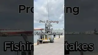 3 Surf Fishing MISTAKES plus how to fix them #fishing #fishingtips #surffishing #sharkfishing