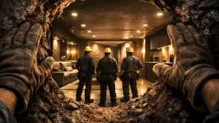 Building a Secret Luxury Underground Bunker | Real Construction ASMR