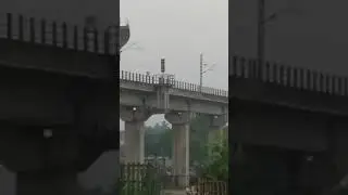 Latest Video of Munger Bridge approach road construction #railway #shorts