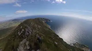 One's mans pass in Slieve League