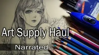 New Art Supplies! + Original Artwork By MINMONSTA (Narrated)