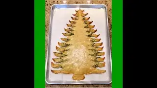 Ricotta Spinach Christmas Tree - Mary'sKitchenMtl