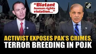 Activist Jamil Maqsood says Pakistan misusing PoJK territory for breeding terror groups