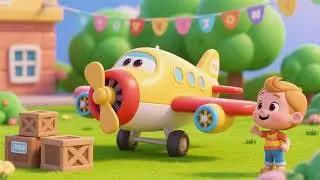 Preschool Cargo Plane Toy Song &ndash; Fun Learning Song | Kids Nursery Rhyme
