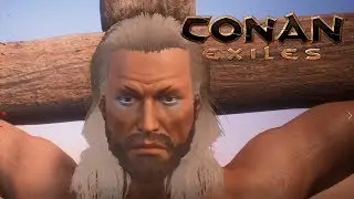 Прохождение Conan Exiles Сезон 3 #1 Бомжуем на реке