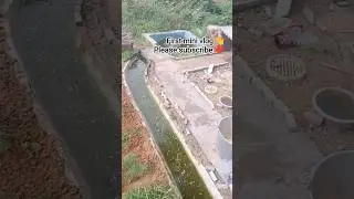 rc car and tractor mini cement road work vlog #vlog #minivlog #dailyvlog #shorts