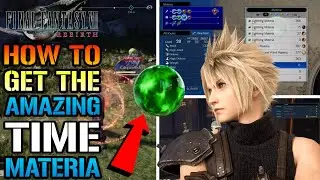 Final Fantasy 7 Rebirth: &laquo;Материя времени&raquo; &mdash; это просто СУПЕР! Мгновенно заполняйте шкалу ATB! (Руководство по материям)