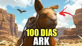 SOBREVIVO 100 DIAS en ARK HARDCORE en Scorched Earth... #2
