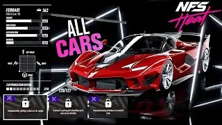 🚗 All Cars in NFS Heat (Full Stock Car List) | Every Vehicle in the Game!
