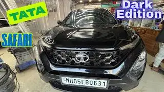 TATA Safari XZA Plus 2L Diesel Auto TC 🔥| Safari 6 Seater Black Edition @caarnavtech