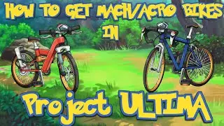 How to obtain the Acro and Mach Bike in Roblox Pokemon - Project ULTIMA