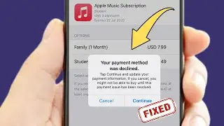 Как исправить ошибку &laquo;Ваш способ оплаты был отклонен&raquo; на iPhone | iOS 26
