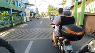 Plate No. 6573WF - No Helmet and Wearing Slippers (Both Driver and Pillion Rider)