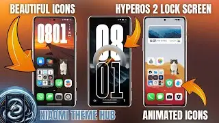 Chinese Theme Pack With Animated iCons, HyperOS 2 Lock Screen on Xiaomi Global | Xiaomi Theme Hub
