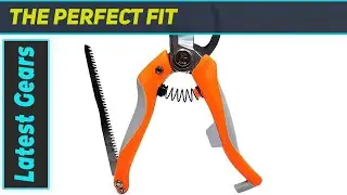 KANGAROO Saw Secateurs: The Best High Carbon Steel Pruning Tool for Thick Branches