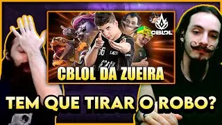 Reagindo a CRIANÇA QUE FEZ A LOS VIRAR A T1 | CBLOL DA ZUEIRA | [Rick e Re Reac]