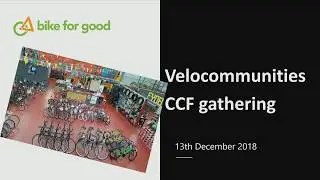 Celebrating Success - VeloCommunities at CCF Gathering 2018