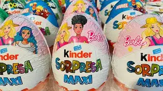 Compilation Kinder Surprise Maxi ASMR unboxing 