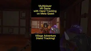 Meta Quest gesture recognition game clip of 'Village Adventure(Hand Tracking)' #gaming #vr