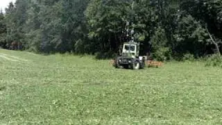 MB trac 1100 Turbo beim wenden